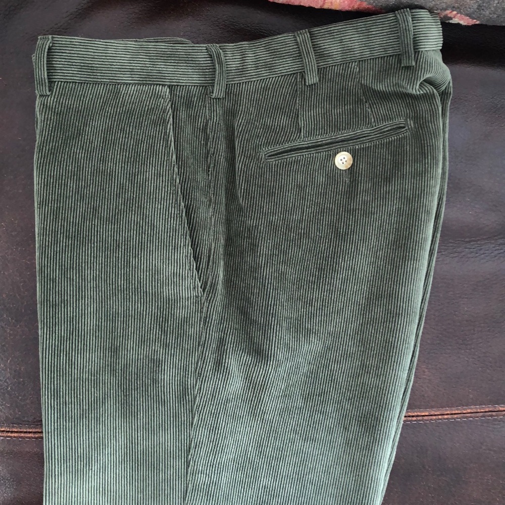 Peter Millar Nanoluxe Olive Cords